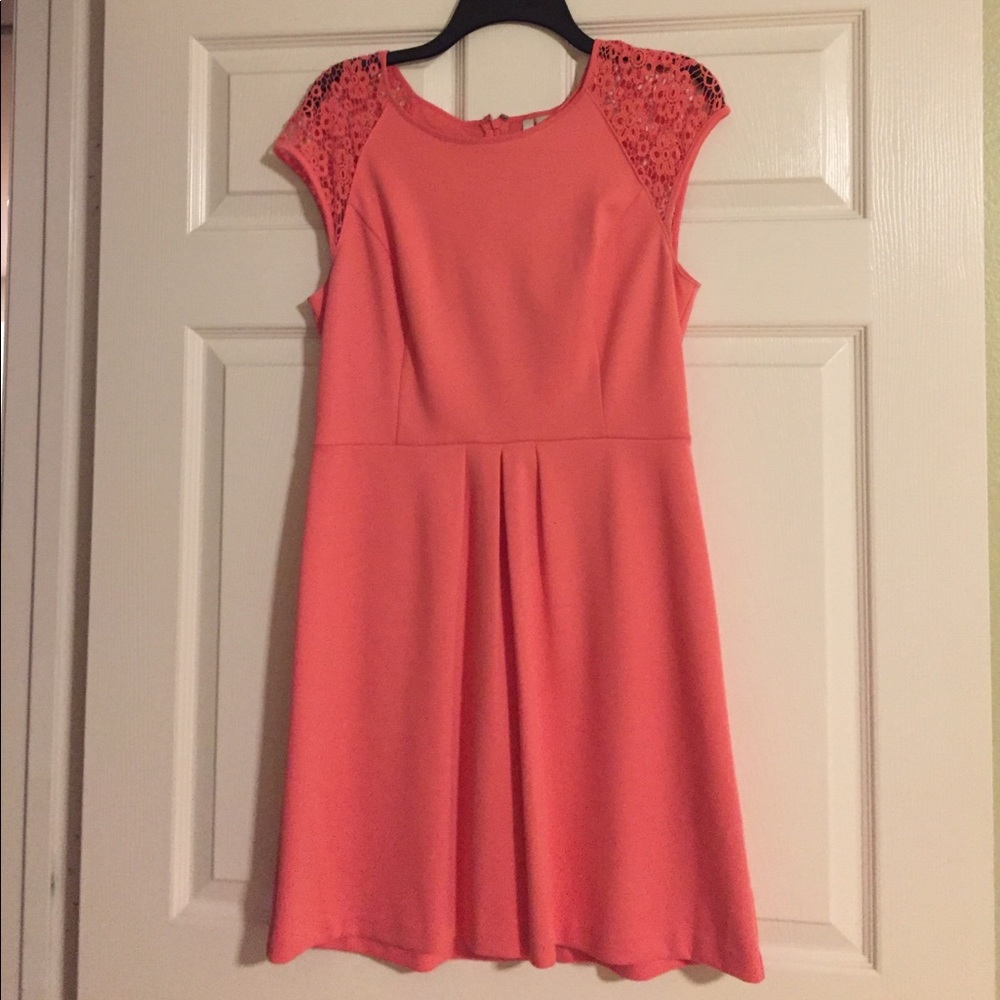 Used LC peach colored dress