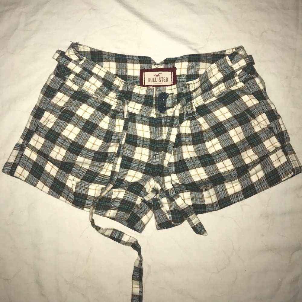 Hollister Plaid Shorts
