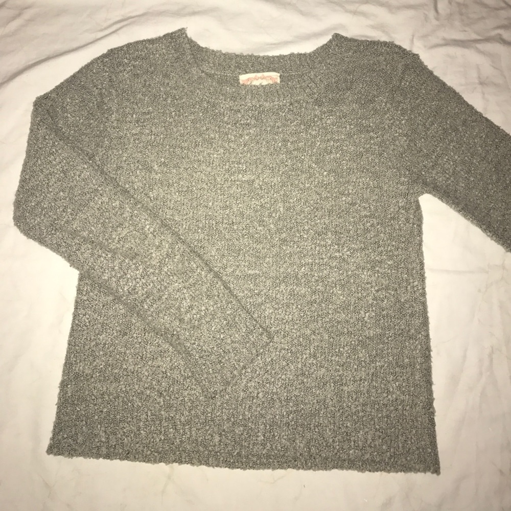 Gray sweater
