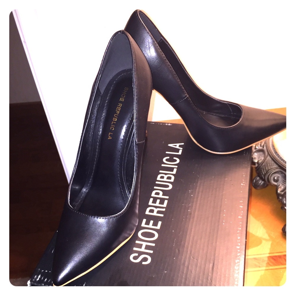 Shoe Republic La Anniston Basic Patent Pump