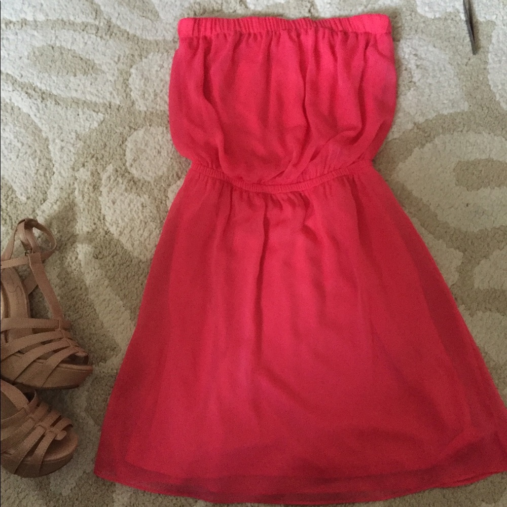 XS Express coral dress