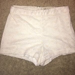 Free People size 0 lace shorts