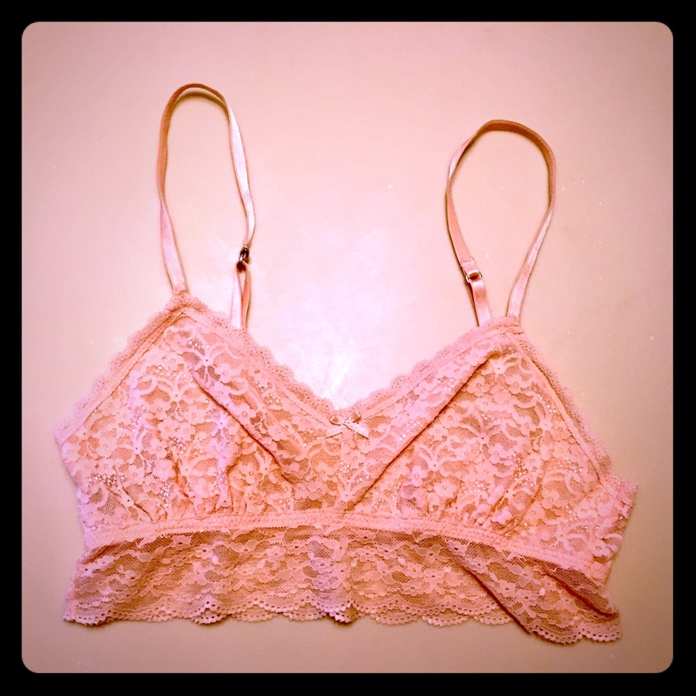 AEO Lace Peach Bralette