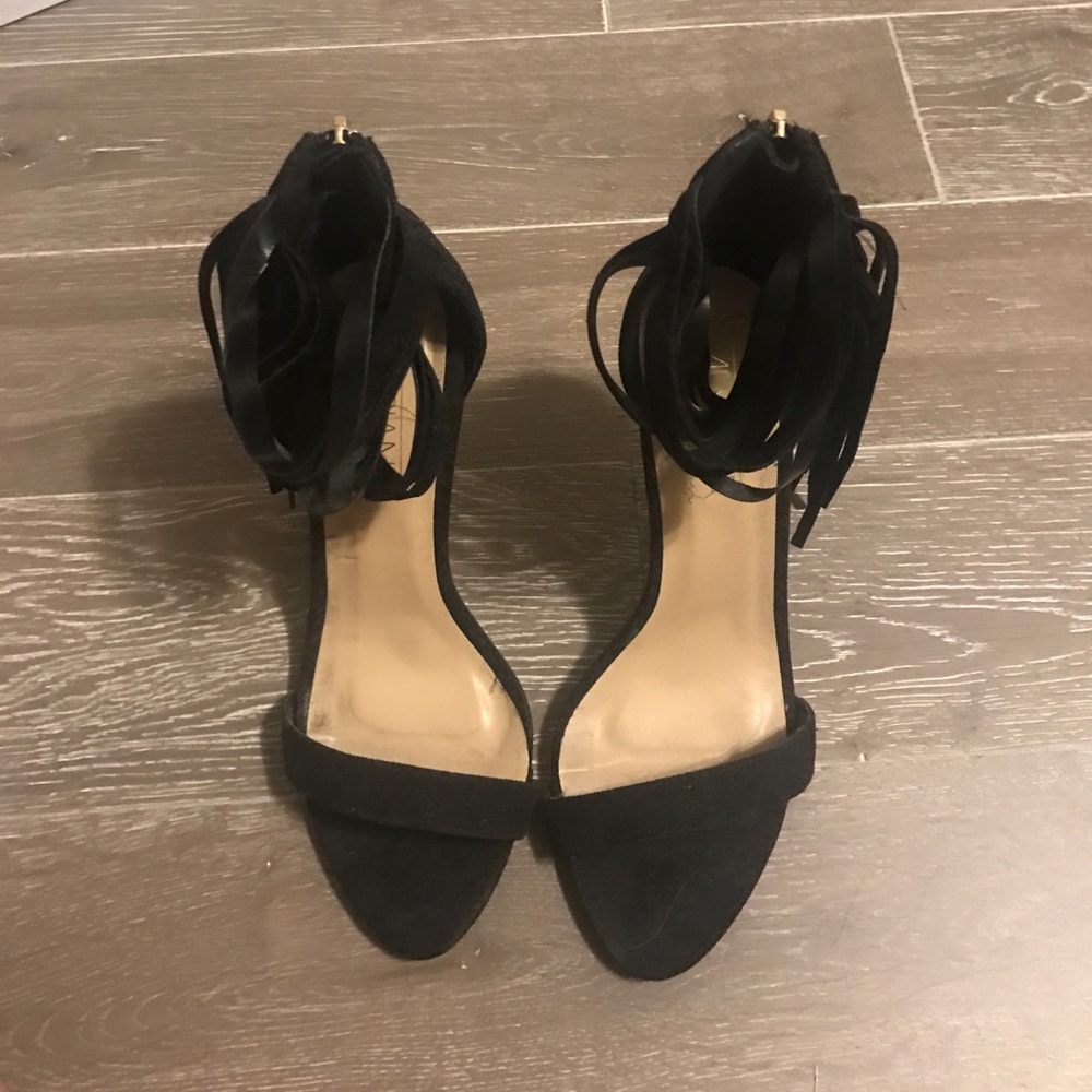 Black Suede Heels