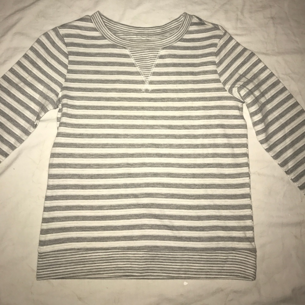 Striped Long Sleeve Top