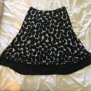 WHITE HOUSE BLACK MARKET MIDI SKIRT