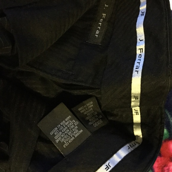 Preowned JF. FERRAR pants Black & grey stripes. - Picture 7 of 8