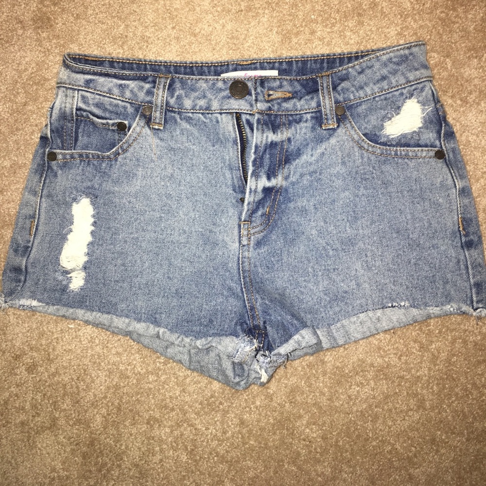 Charlotte Russe Jean Shorts