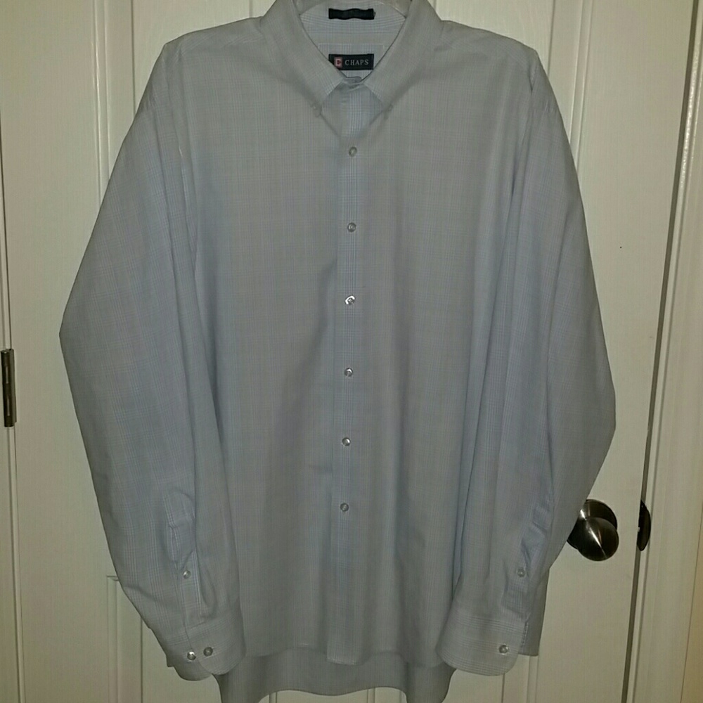 Chaps Men's Dress Shirt 17-17.5
