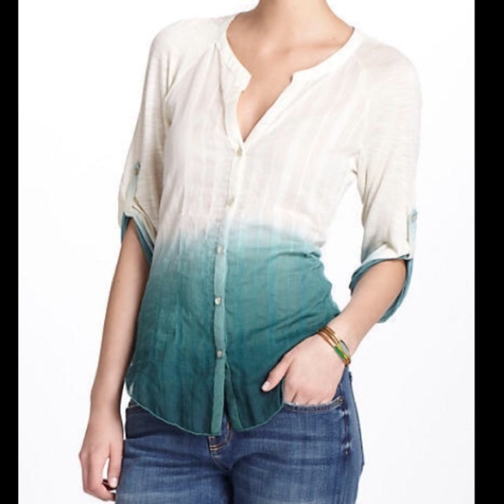 Anthropologie Tiny Color Concentrate Tee