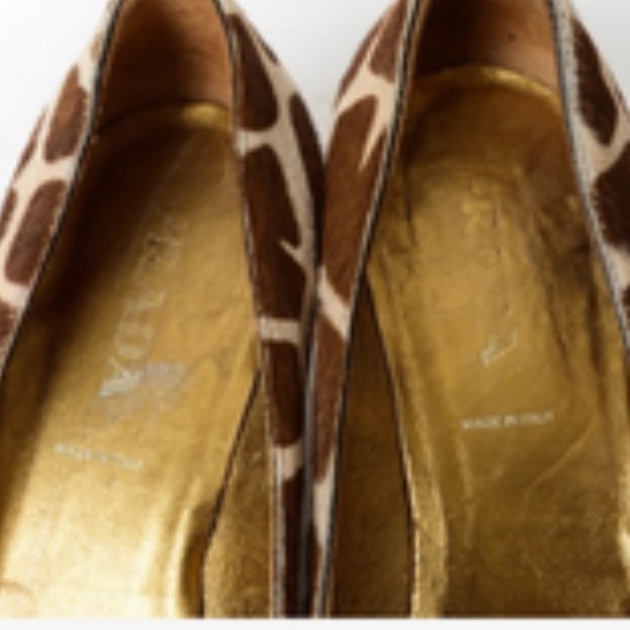 Prada Leopard Pony Hair Pumps - Picture 6 of 8