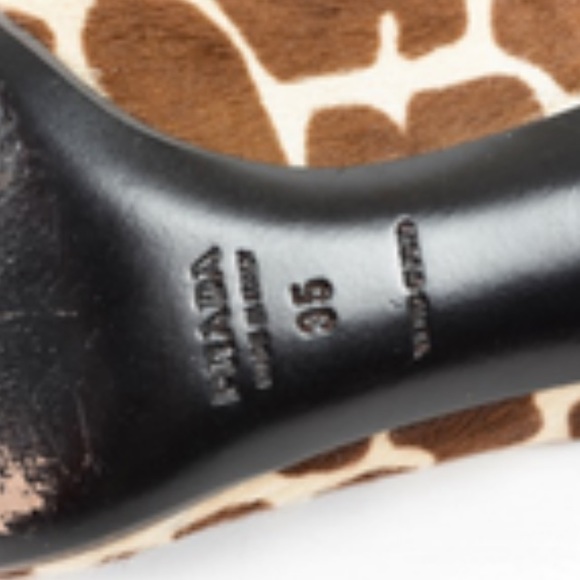 Prada Leopard Pony Hair Pumps - Picture 8 of 8
