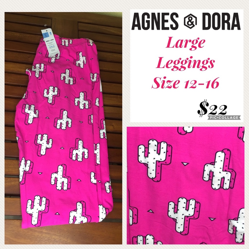 Agnes and Dora cactus Leggings