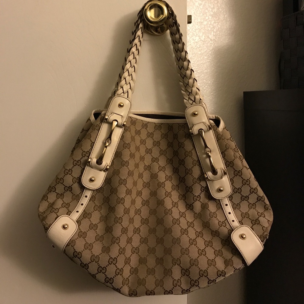 💯 Authentic Gucci Pelham Signature logo Bag