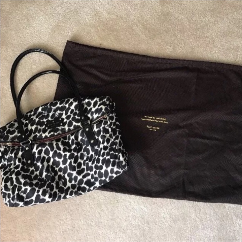 Kate Spade animal print purse