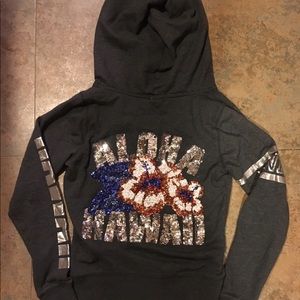 VS Pink Hawaii sparkle hoodie