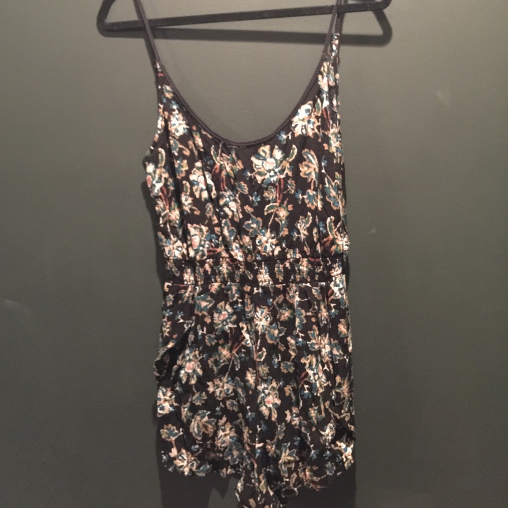 Floral Urban Outfitters Romper
