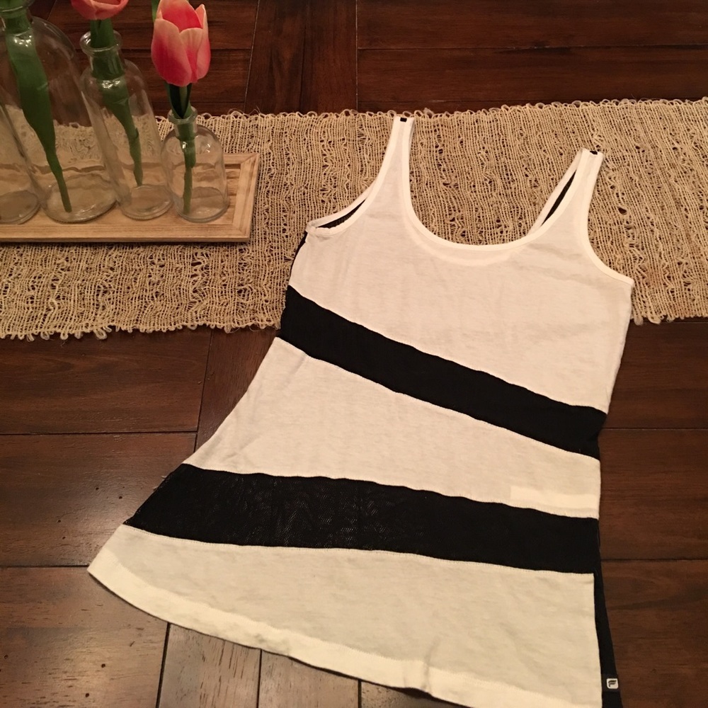 Fabletics Daim Mesh Detail Tank