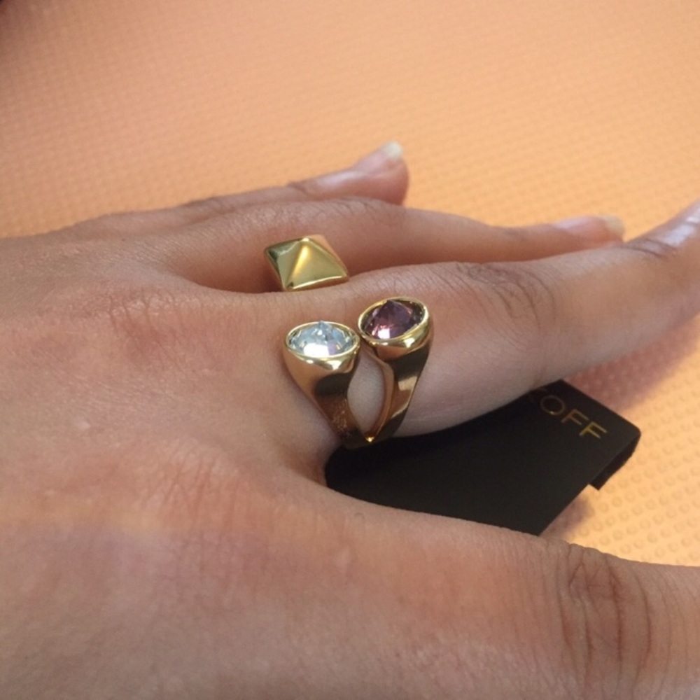 rebecca minkoff // studded wrap ring - Picture 3 of 4