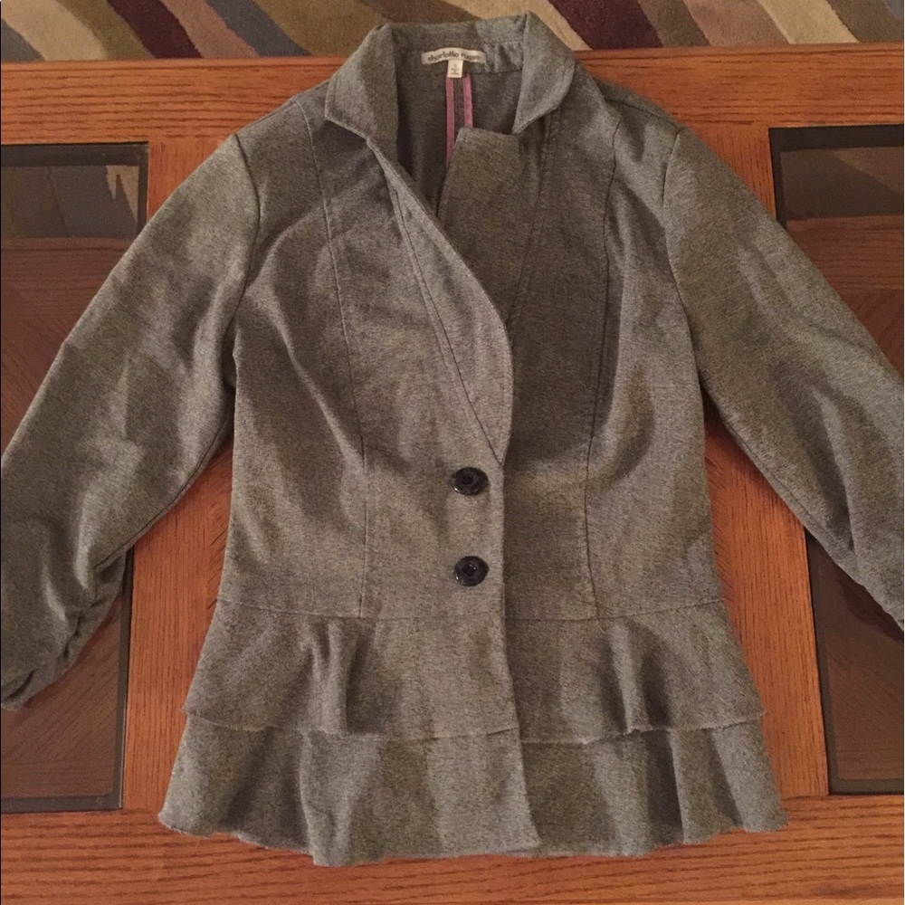 Grey blazer