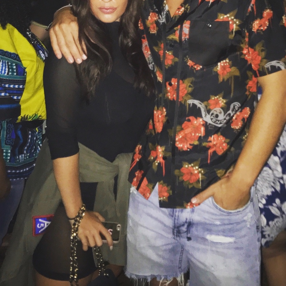 Nasty Gal sheer long sleeve cover up