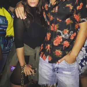 Nasty Gal sheer long sleeve cover up