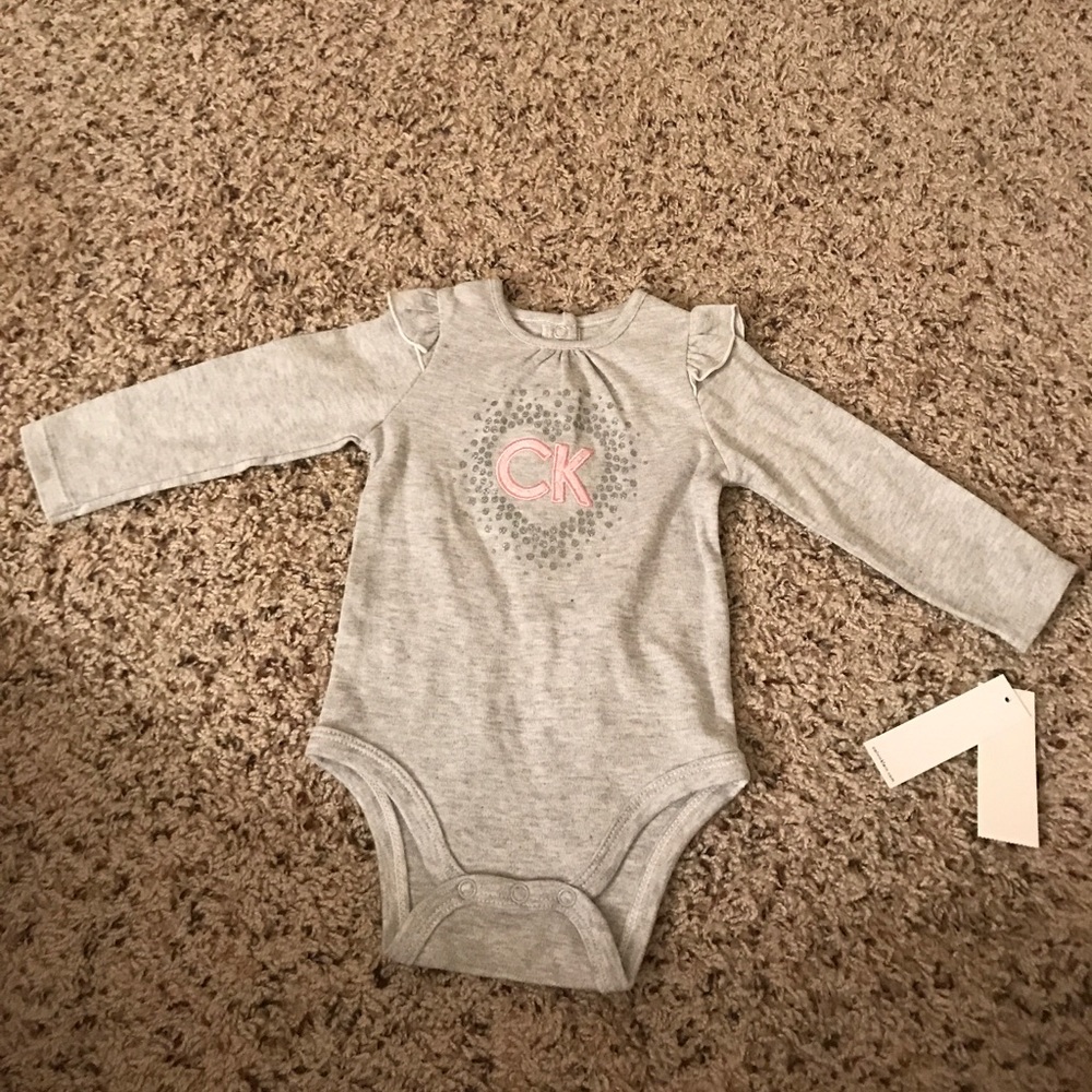 Calvin Kline baby girl Onesie