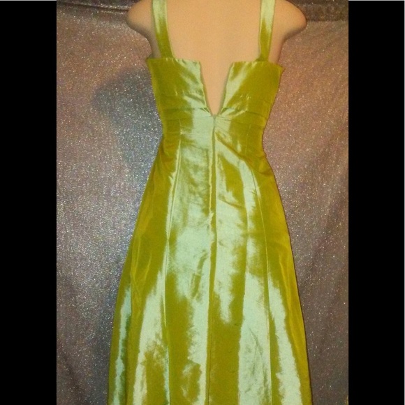 B2 Dresses B2 Lime Green Evening Gown Poshmark