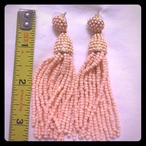 Baublebar PIÑATA TASSEL EARRINGS in Blush