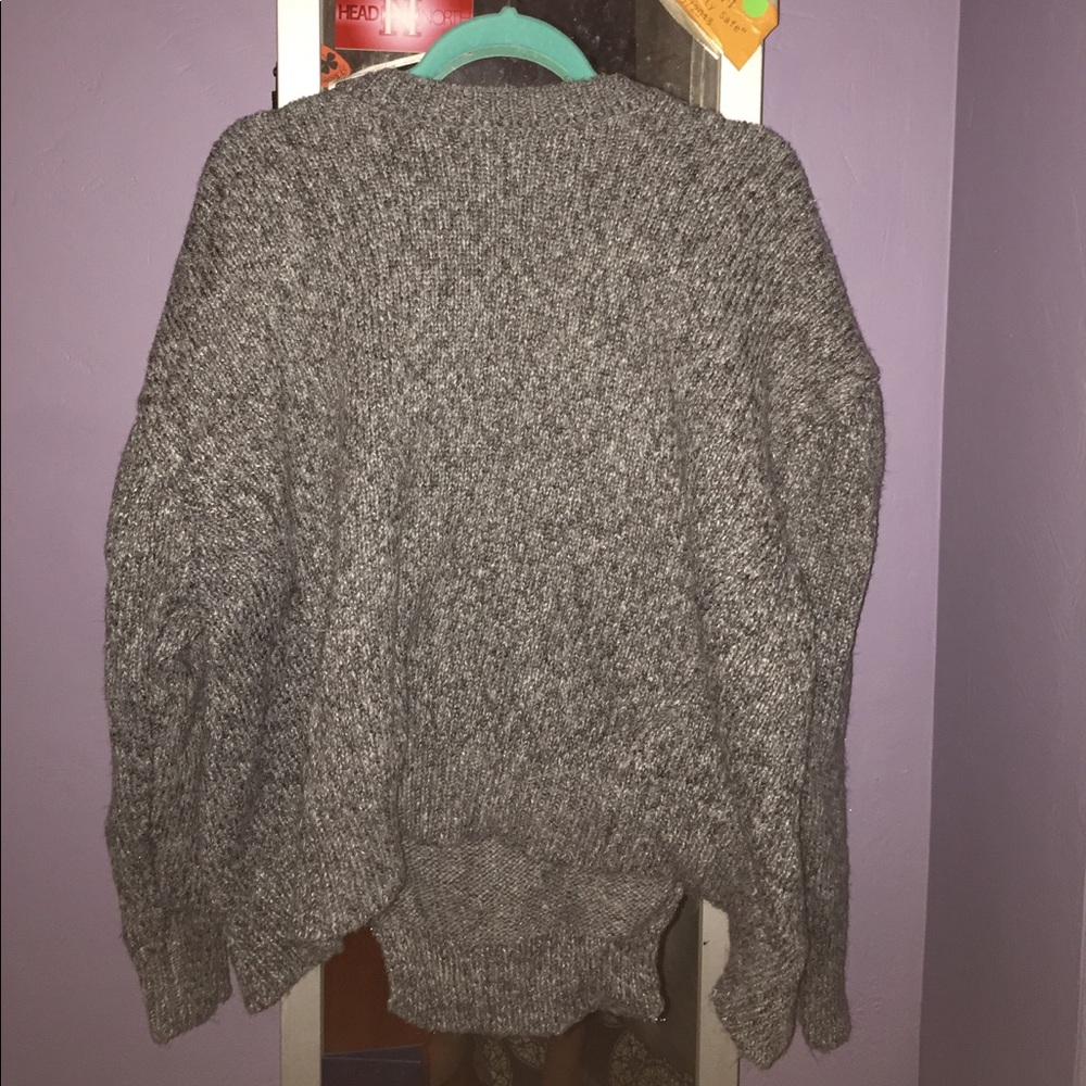 Knit grey sweater never worn
