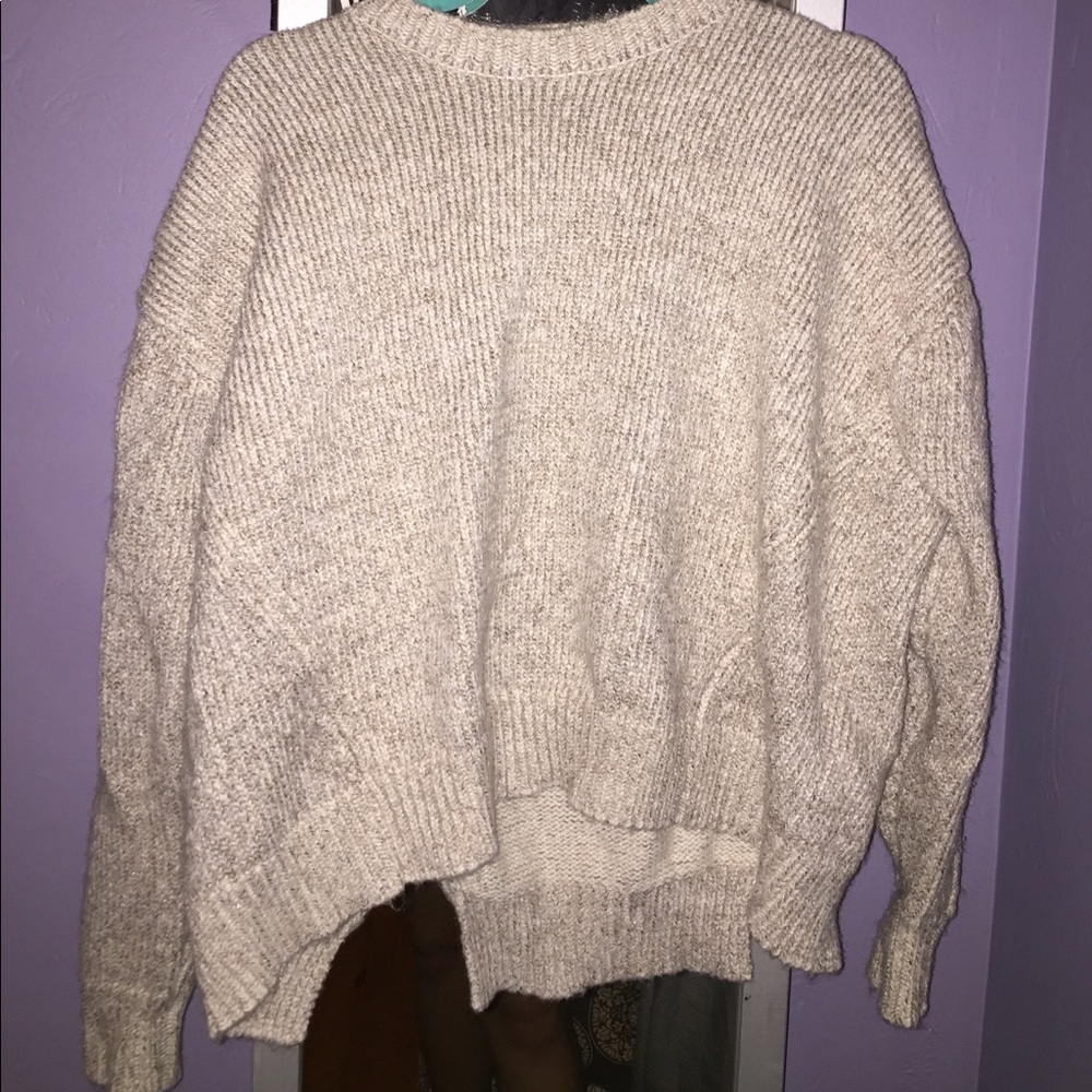 Tan/cream sweater never worn