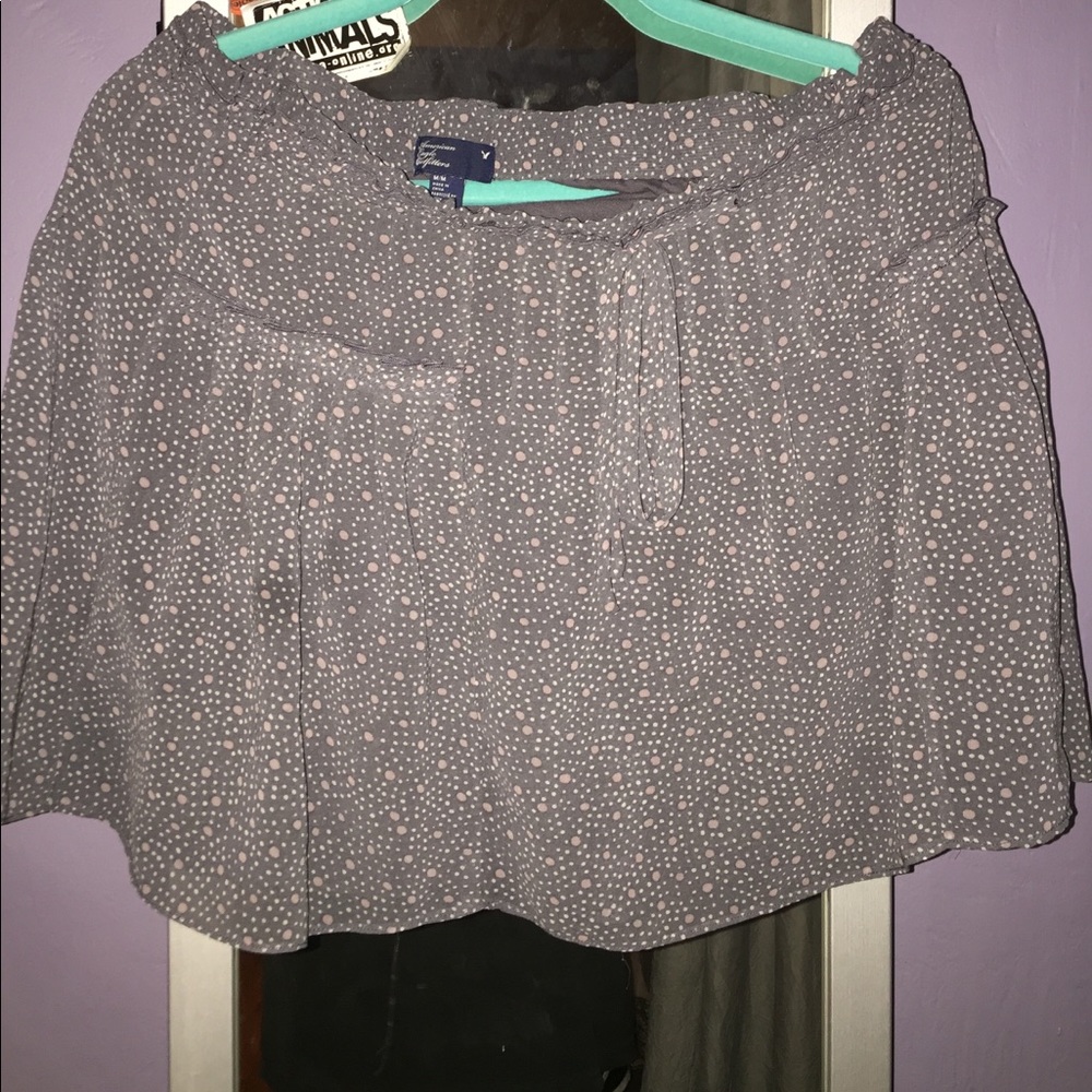 polka dot grey skirt barely worn