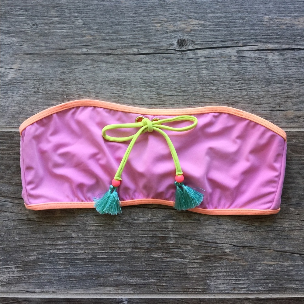 Victoria's Secret Bandeau Swim Top Size Medium