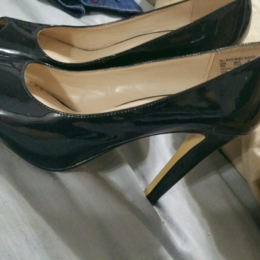 Black heels