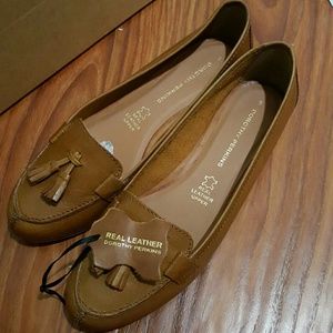 Tan Loafers
