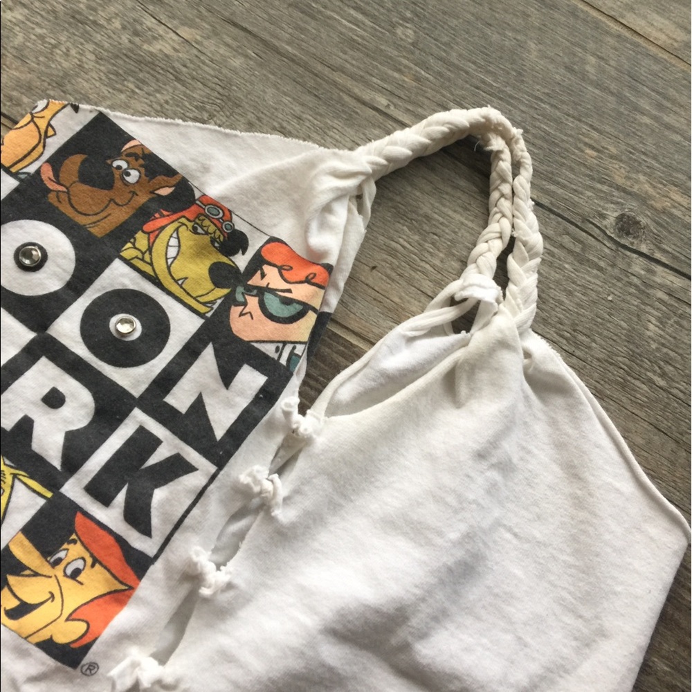 Cartoon Network Reworked/Recycled Tank Size Small - Picture 5 of 5