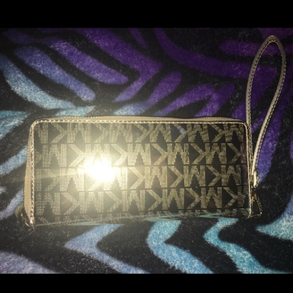 Original Gold Michael Kors Wallet