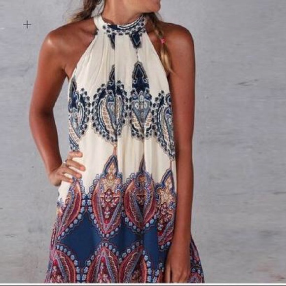 👍NEW👍Beautiful pattern dress 👍 - Picture 2 of 2