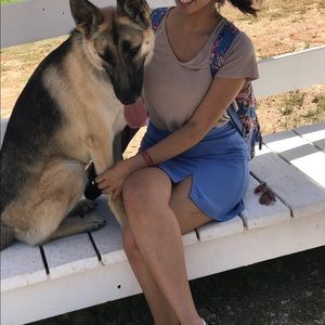 American Apparel high waisted skirt