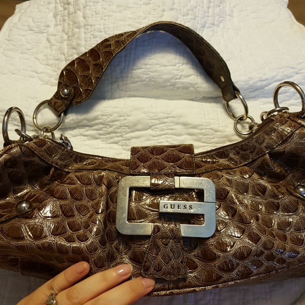 Brown guess bag