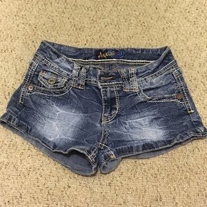 Angels jean shorts