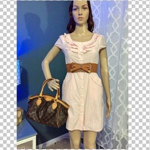 Casual Dress with Belt