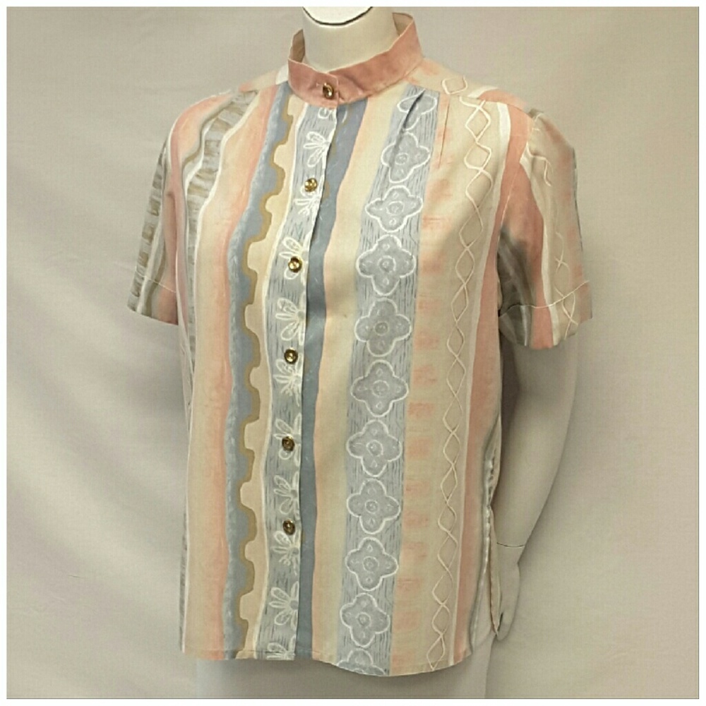*PLUS* BLAIR, Buttonup Top, size 1X - Picture 1 of 8