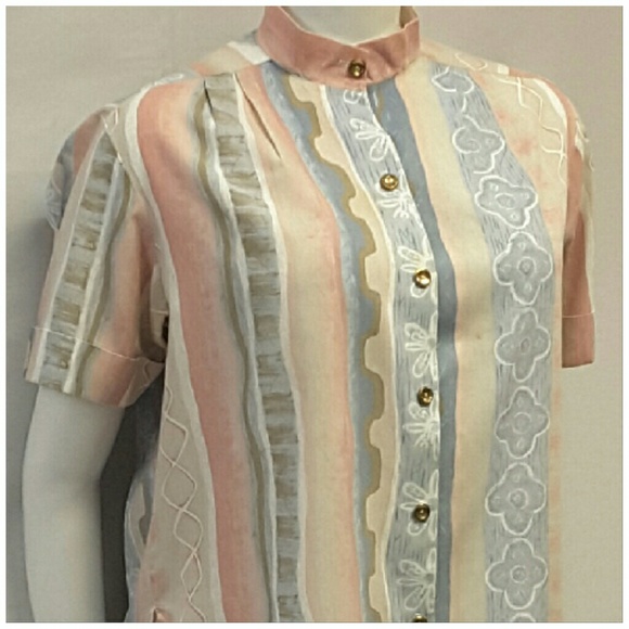 *PLUS* BLAIR, Buttonup Top, size 1X - Picture 3 of 8