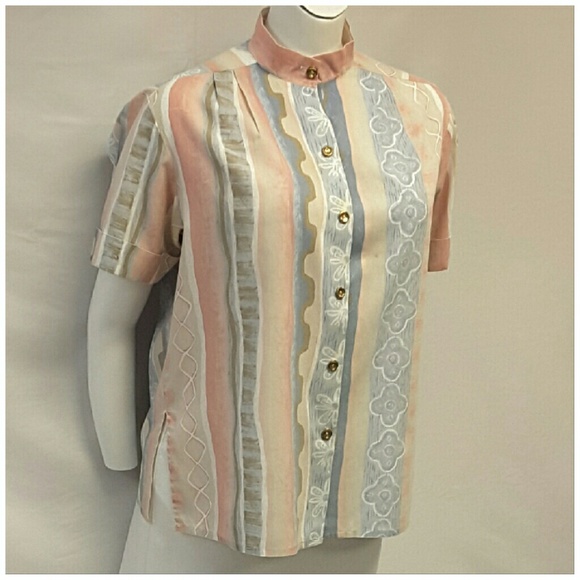 *PLUS* BLAIR, Buttonup Top, size 1X - Picture 4 of 8