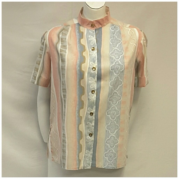 *PLUS* BLAIR, Buttonup Top, size 1X - Picture 6 of 8