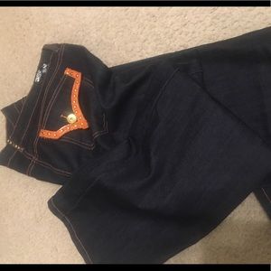 Orange Sweet Vibes Jeans