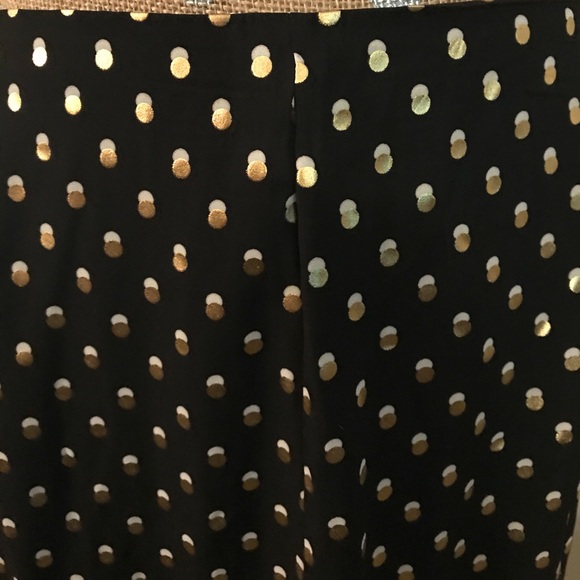 Pointy ruffle black gold & white skirt - Picture 2 of 6