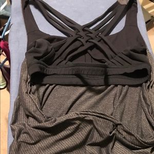 Lululemon Wild Tank, Size 12 in Heathered Black