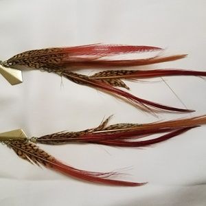 FEATHER EARRINGS